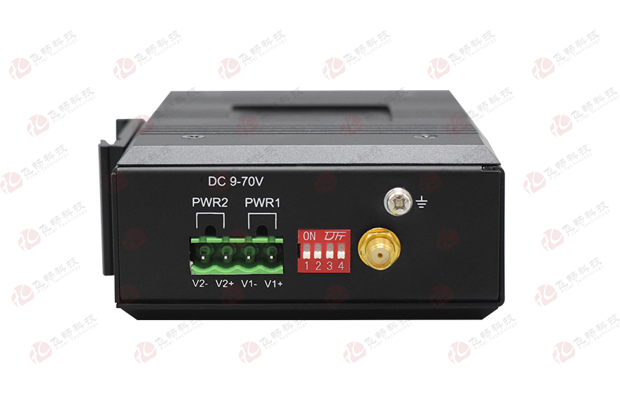 飛暢科技-工業(yè)軌式16路DI/DO/AI/AO開關量模擬量LoRa對傳設備