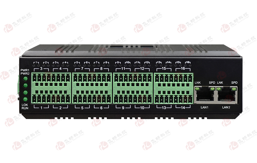 飛暢科技-工業(yè)軌式32路DI/DO/AI/AO 轉(zhuǎn)網(wǎng)絡(luò)/4G/Lora     遠(yuǎn)程測(cè)控終端