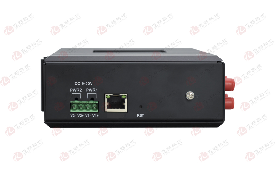 飛暢科技-工業(yè)軌式 1-8個光方向 光纖匯聚型 1-2路RS485光端機