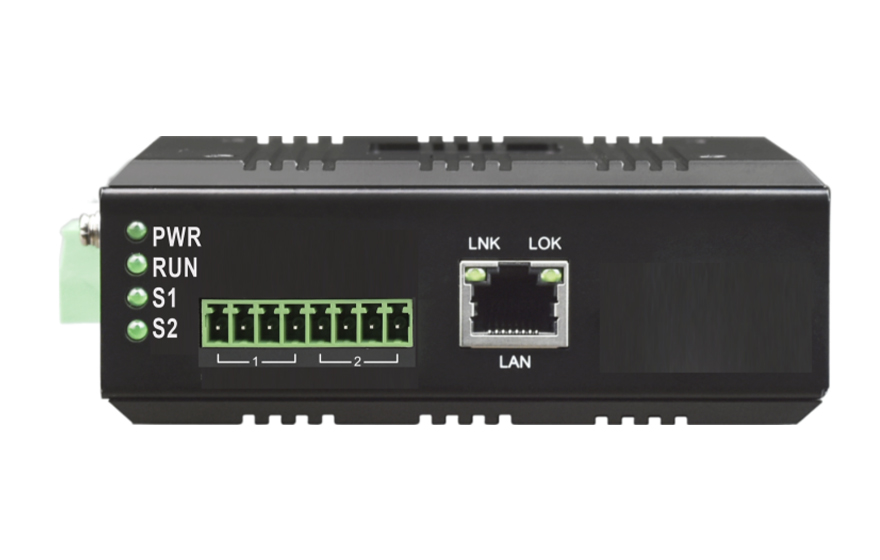 飛暢科技-工業(yè)軌式1路CAN總線+1路RS422/485/232串口 服務(wù)器