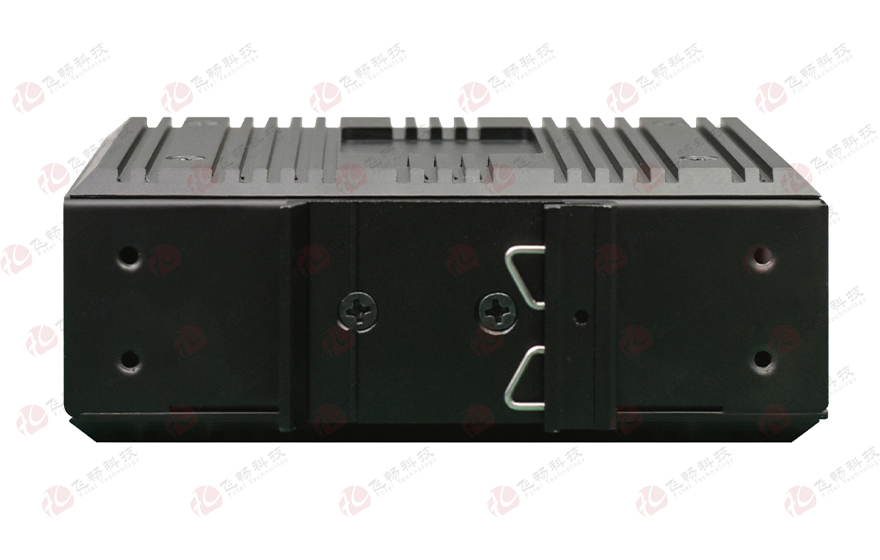 飛暢科技-工業(yè)軌式2路串口／4路開關量+4路千兆電 光端機